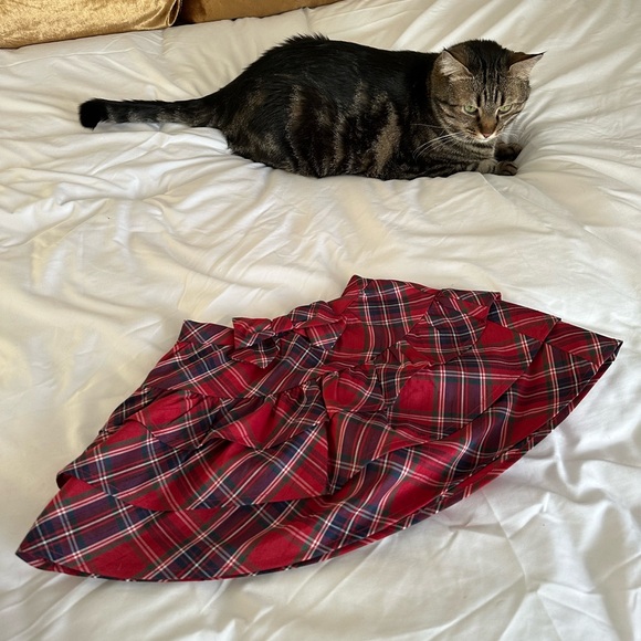 Gymboree Red Plaid Ruffle Skirt - Picture 5 of 5